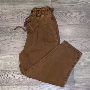 Free People Margate High Waist Pleated Trousers